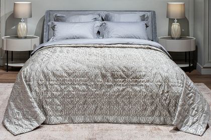 Покрывало 260x260 Garda Decor Houston серое