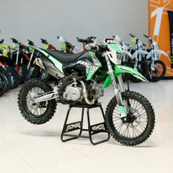 Питбайк PROGASI SMART 5 125CC GREEN 17/14 (Полуавтоматическая КПП)