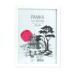 Фоторамка Image Art MD-01/5 МДФ универсальная 21х30 белая | Image Art