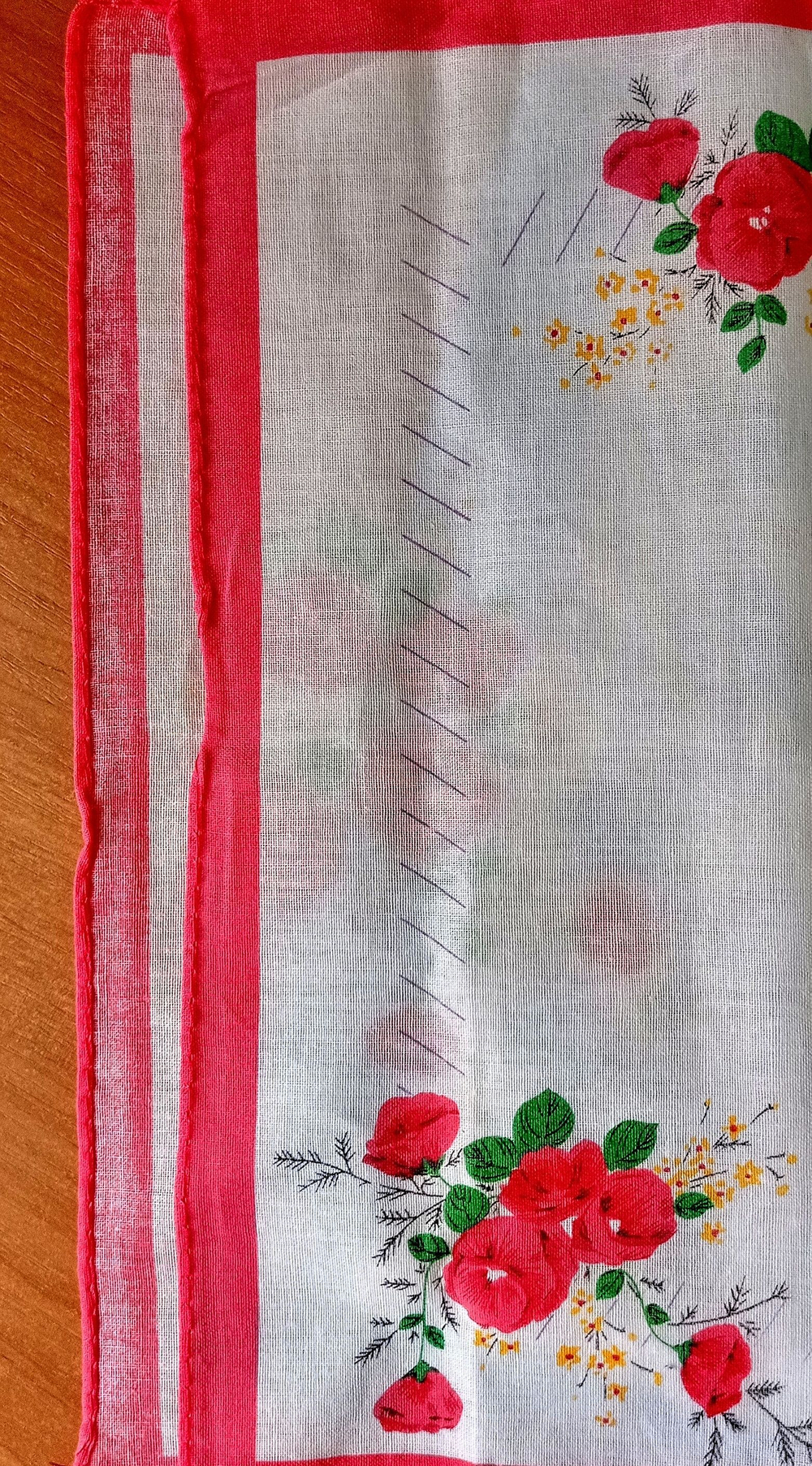 Носовой платок, размер 26-30 x 26-30 см, 1 шт., разные цвета