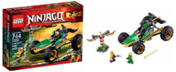 LEGO Ninjago: Тропический багги Зеленого ниндзя 70755 — LEGO Jungle Raider, Ниндзяго