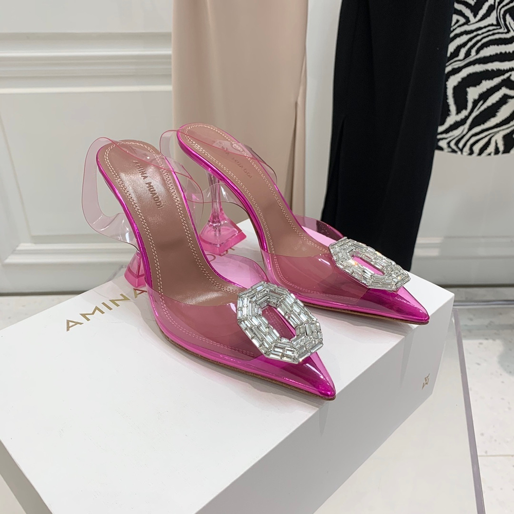 Amina Muaddi Pumps