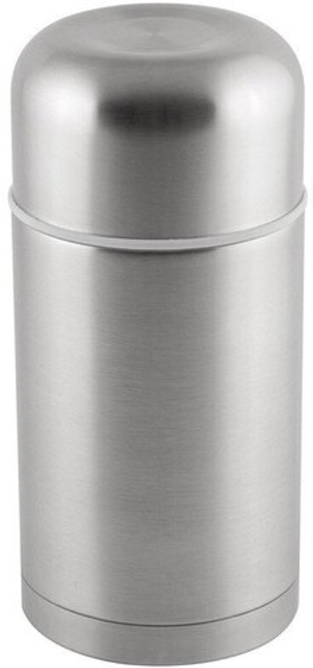 Термос Mallony 1л нерж.сталь, широкое горло, крышка-чашка