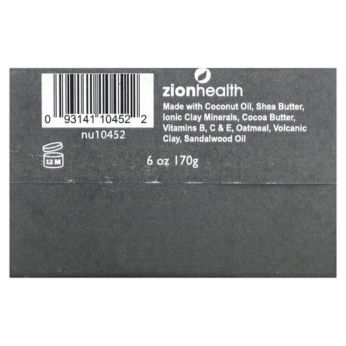 Zion Health, Шампунь для волос Ancient Clay, сандаловое дерево, 70 г (6 унций)