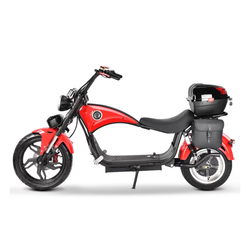 Электроскутер CityCoco Harley Chopper 3000W 60V 30Ah Красный