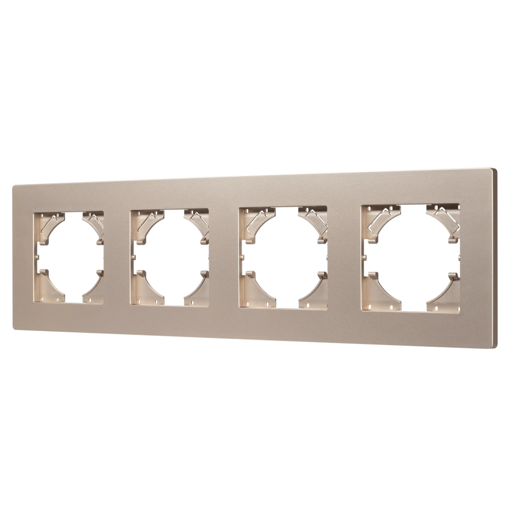 Рамка пластиковая FRM-PERIO-PL-4-GD (Arlight, -) 049761