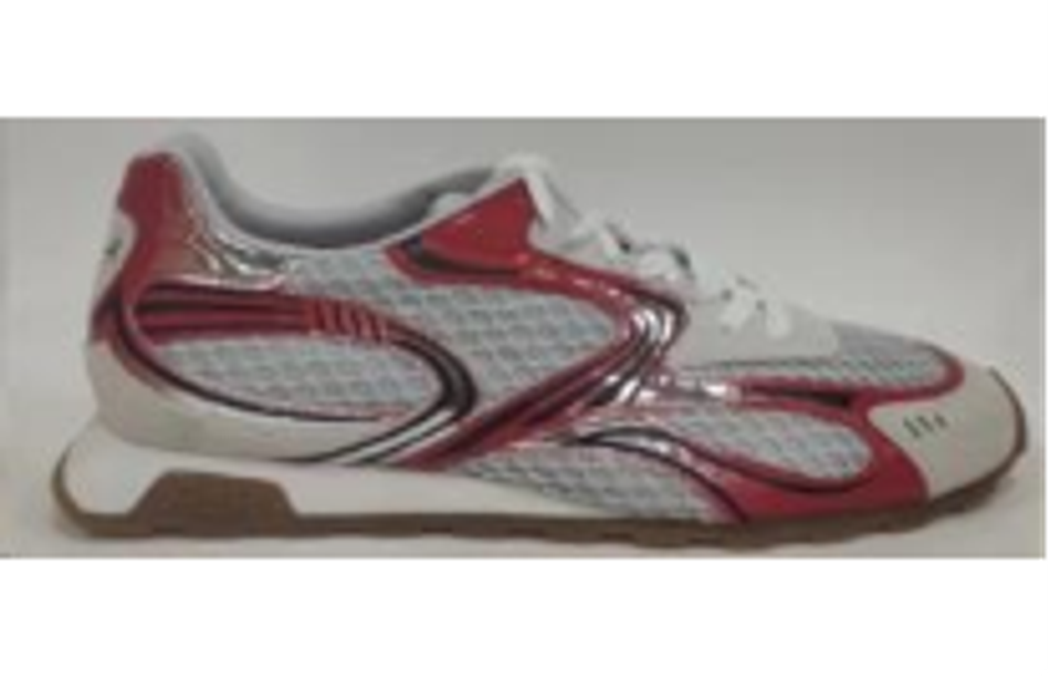 KABUKI SS25-S-151144-002 silver/red-25L Женские кеды