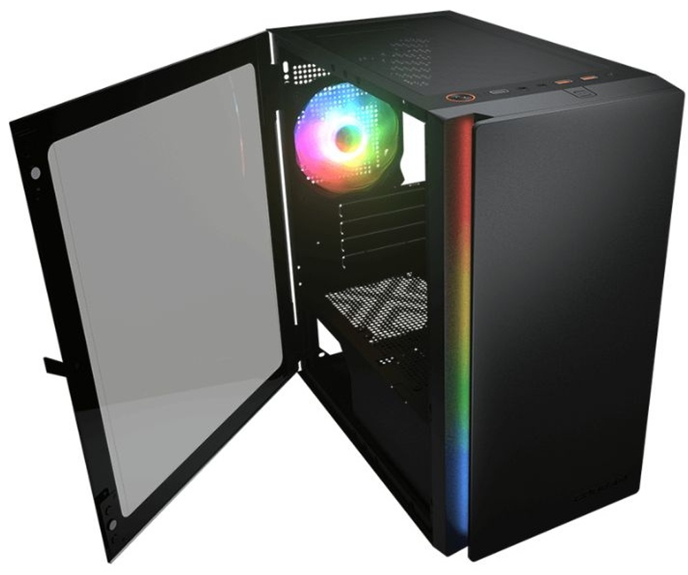Корпус COUGAR Purity RGB CGR-5PC4B-RGB черный