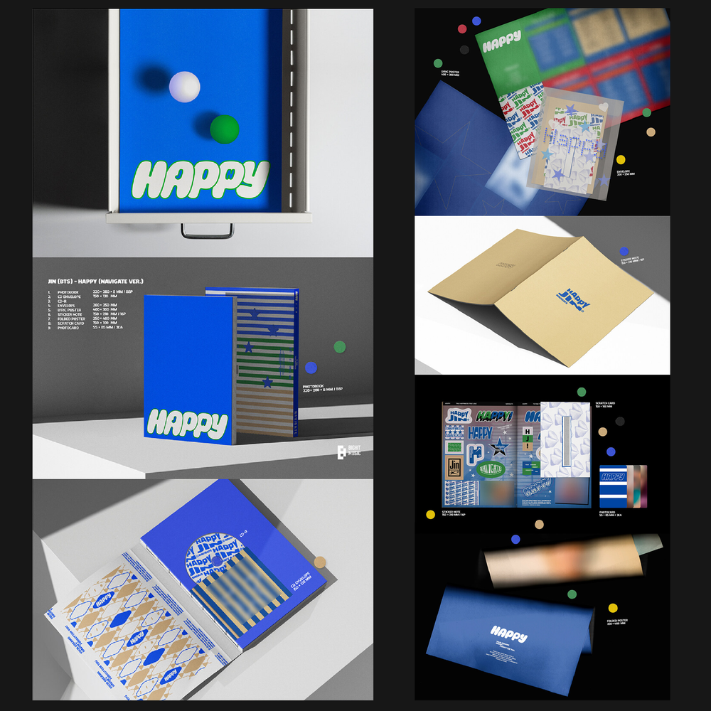 Альбом Jin - HAPPY