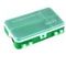 Коробочка для оснастки Helios двухсторонняя (зеленая)