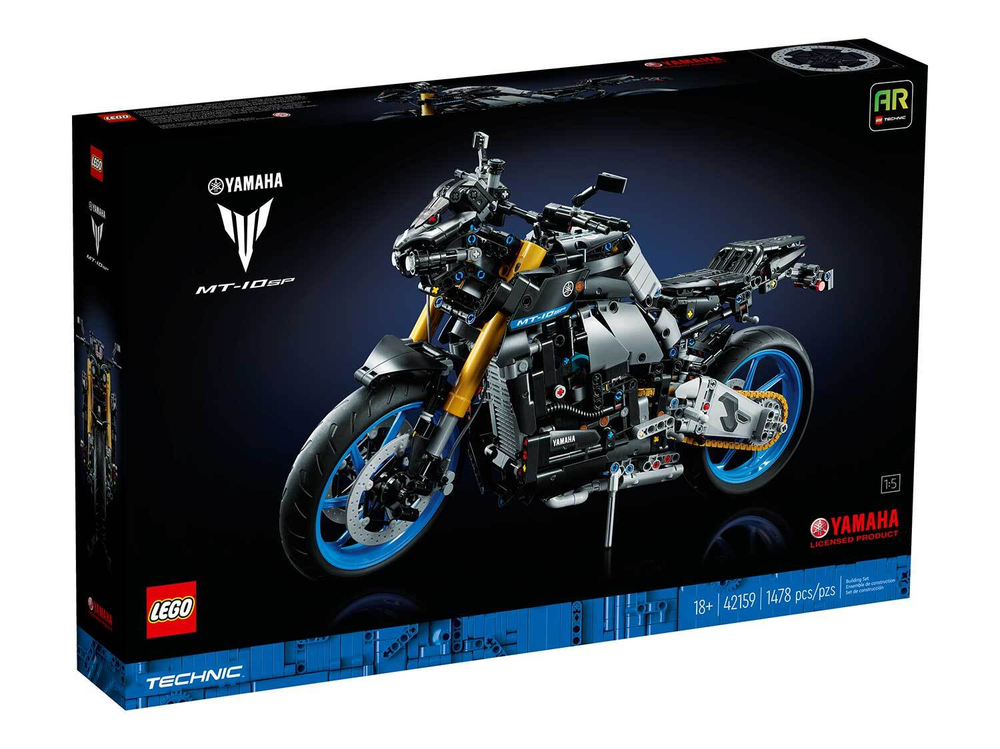 LEGO Technic Yamaha MT-10 SP 42159 — мотор для взрослых (УЦЕНКА)