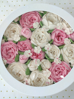 Коробка "Пионы" 30 см