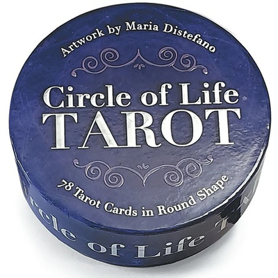Circlle of Life Tarot (78 Tarot Cards in Round Shape) / Таро Круг Жизни (новое издание в футляре)