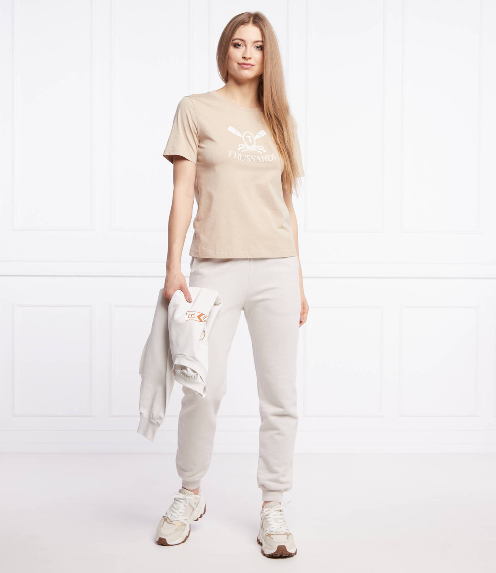 футболка Trussardi - бежевый(56T00481 1T005817)