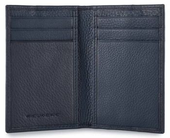 Чехол для кредитных карт Piquadro Pulse синий кожа (PP4186P15/BLU3)