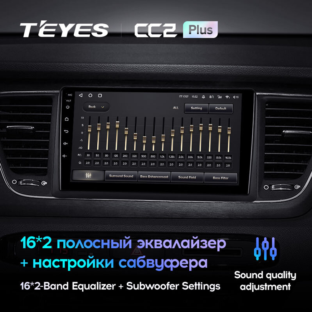 Teyes CC2 Plus 9"для KIA Carnival YP 2014-2020