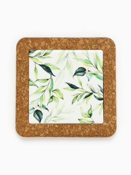 Подставка под горячее керамическая «Ботаника», 10.5 см