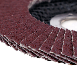 Круг MESSER шлифовальный лепестковый торцевой плоский (электрокорунд) А40(П) 125х22