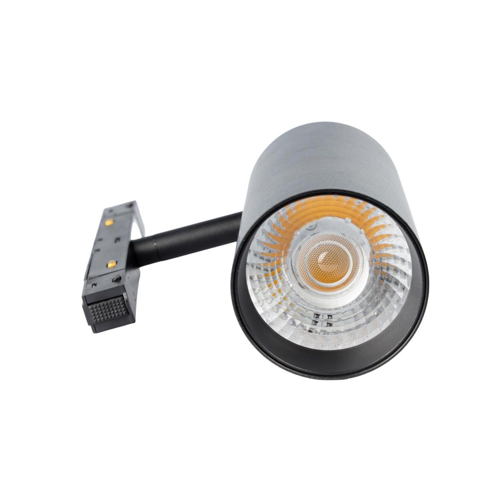 ULB-M60-24W-4000K-35 BLACK Светильник-прожектор светодиодный трековый. Для магнитного шинопровода. 900 Лм. Белый свет 4000К. Черный. ТМ Uniel