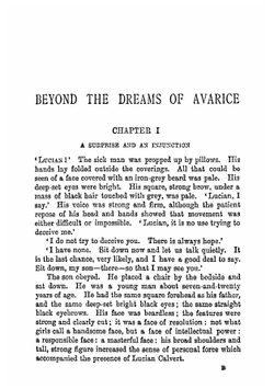 Beyond the dreams of avarice: novel | Walter Besant