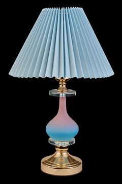 Настольная лампа 1*Е27 LE2068 голубой/розовый Muses Leon