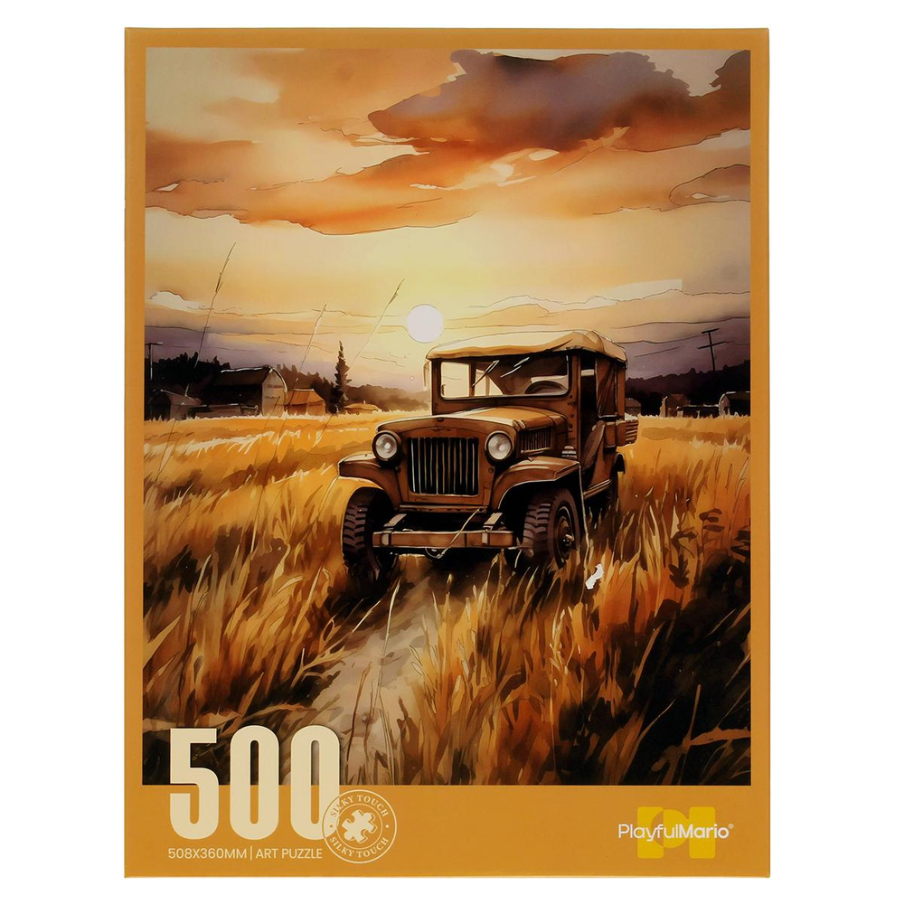 Пазл Поле 500эл., коробка C-42090