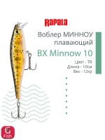 Воблер BX Minnow 07, 7 см, 7 г, цвет RT, плавающий