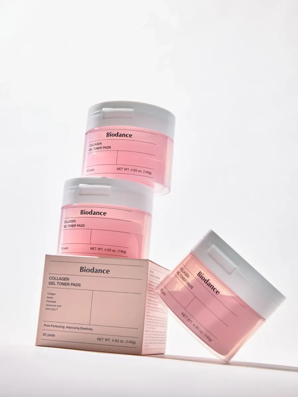 Biodance Увлажняющие гелевые тонер-пэды с коллагеном и пептидами Collagen Gel Toner Pads 60 шт