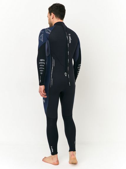 Гидрокостюм Sargan Nero 2.0 Long men 2 мм черный/темно-синий