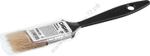СИБИН 25 мм, 1″ светлая смешанная щетина, пластиковая ручка, Плоская кисть (01008-025)