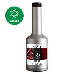 Пюре основа для напитков Вишня 1л 1883 Maison Routin