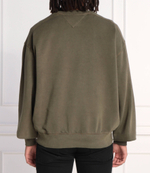 Худи TJM BOXY LUXE VARSITY CREW Tommy Jeans - зеленый(DM0DM17798)