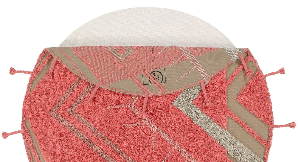 Шерстяной стираемый ковер Lorena Canals Chinook (160Ø см)