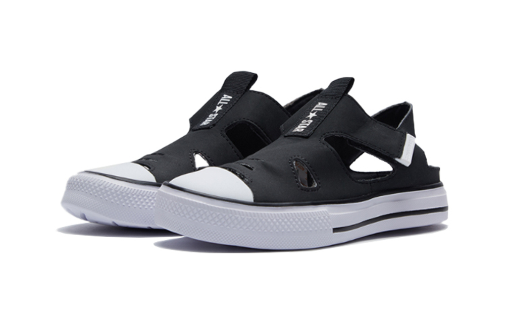 Middle-aged children Converse Chuck Taylor All Star Superplay Comfortable casual children's Sandals Black