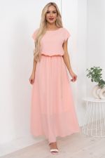 Платье Симона (персик) Р11-1161 Nikol
