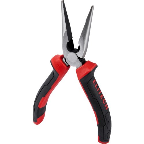 Длинногубцы ELITECH комбинированные 160 мм   120202