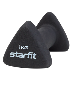 Гантель неопреновая DB-205 1 кг, черный