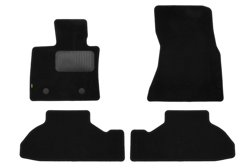Коврики в салон Klever Standard BMW X6 F16 2014-2020, кроссовер, 4 шт. (текстиль) Klever.KVR02053801210KH
