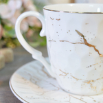 Чайный набор 12 предметов 240мл "Золотой мрамор" (00110486)