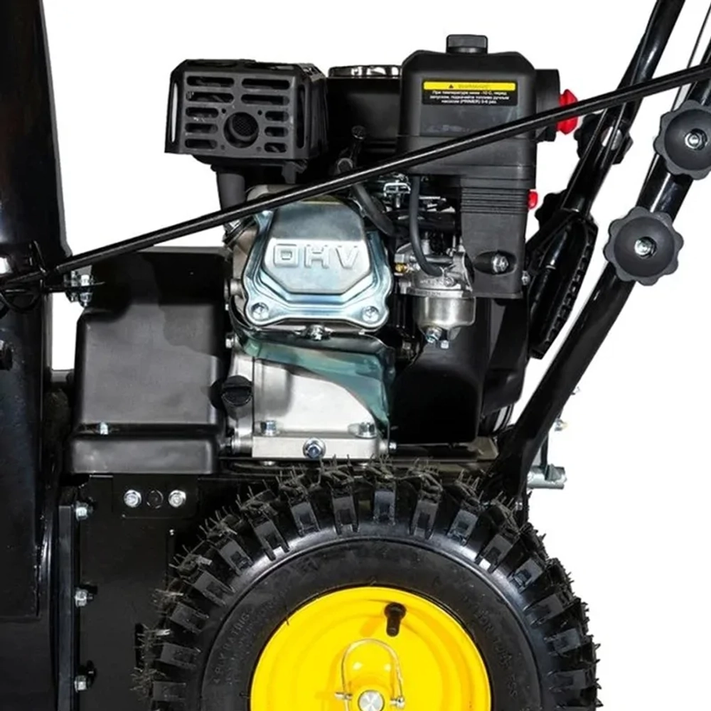 HUTER SGC 4100L снегоуборщик бензиновый 6.5 л.с, ковш 56 см, выброс 15 м, 5 вперед/2 назад 70/7/15