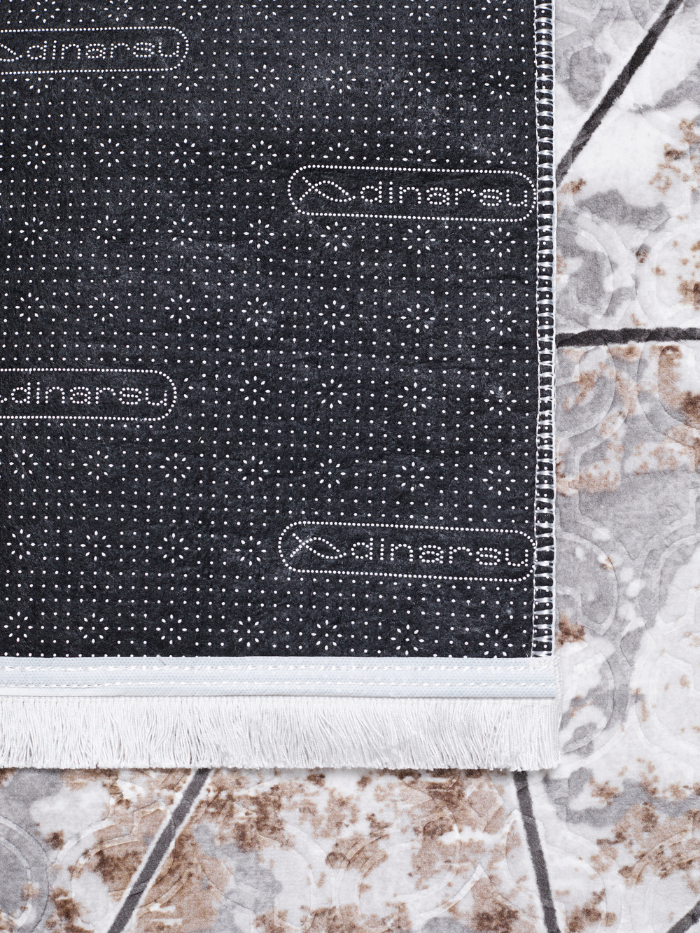 Набор ковриков для ванной и туалета, 60x100/50x60 см, цвет Коричневый