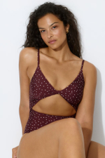Купальник с набивкой и высоким вырезом - H&M