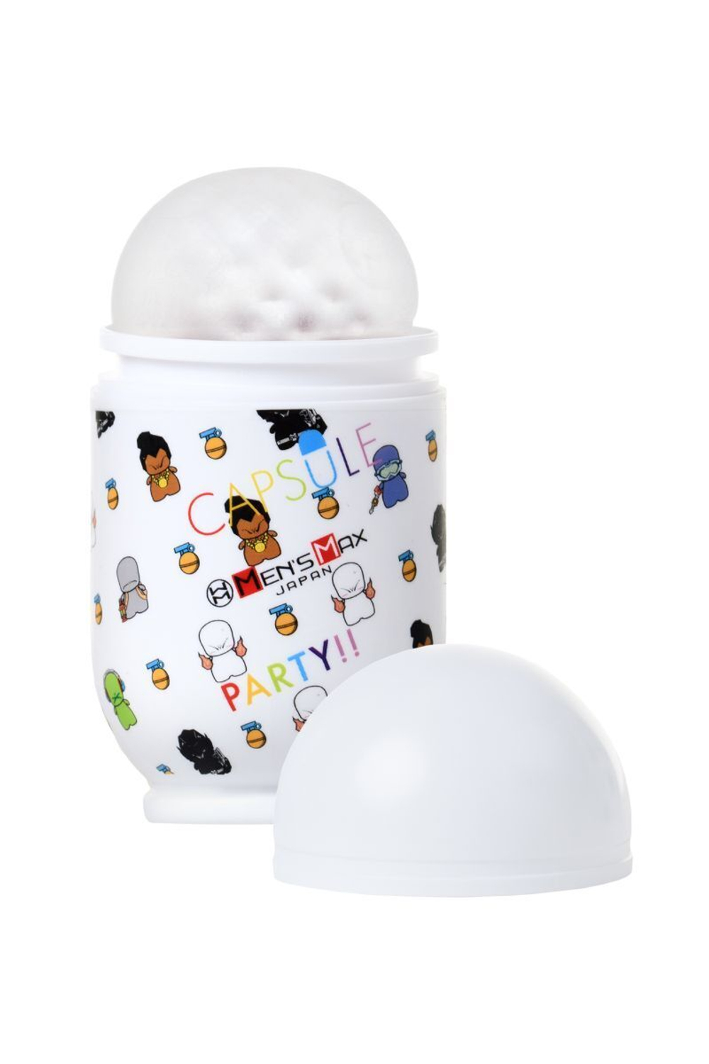 Мастурбатор Men sMax Capsule - PARTY (Цвет: прозрачный)
