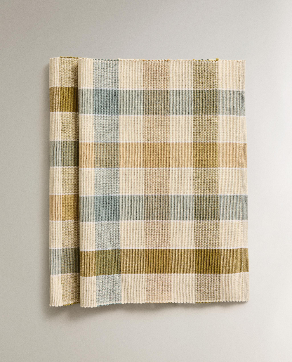 Zara Home сервировочная салфетка из хлопка, узор в полоску, 50 35 см