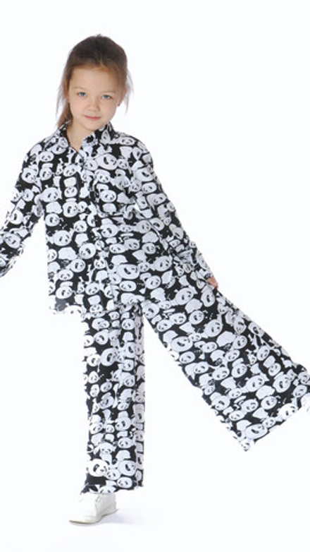 Брюки текстильные для девочки 3-6 лет Fleur de Vie