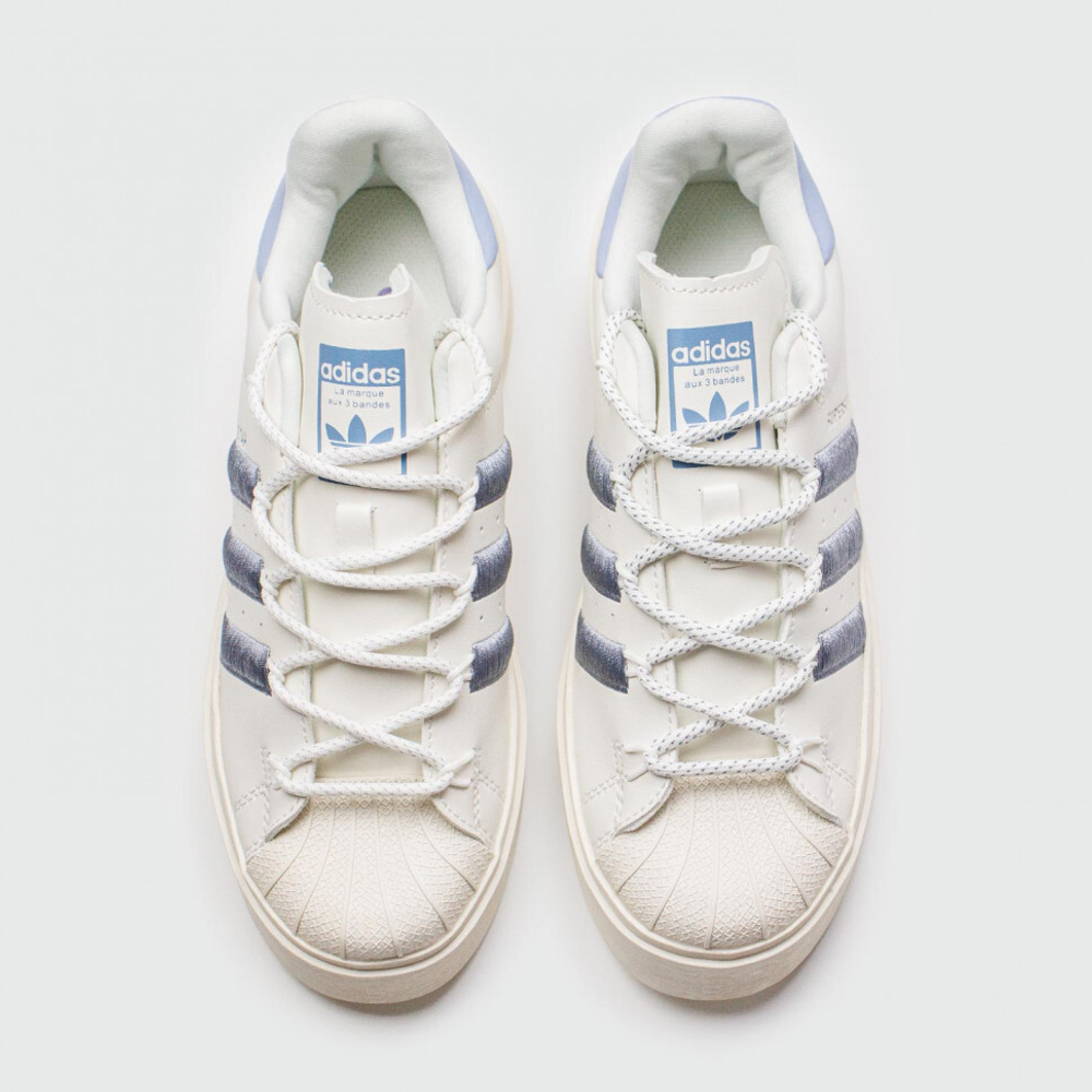 кроссовки Adidas Superstar Bonega White Blue