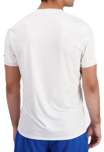 Теннисная футболка Le Coq Sportif Tennis Pro T-Shirt Short Sleeve 24 N°2 - new optical white