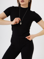 Футболка Вискоза, черная