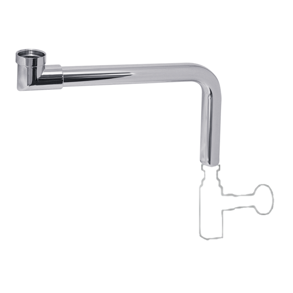 Отвод для сифона  Migliore Ricambi  17924 хром купить