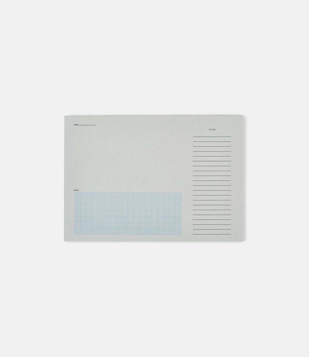 Before Breakfast Desktop Notepad Mid Grey — отрывной планер